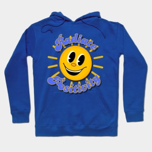 Radiate Positivity Smiley face Hoodie